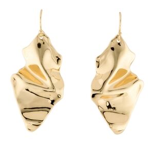 Alexis Bittar Sculptural Gold Earring